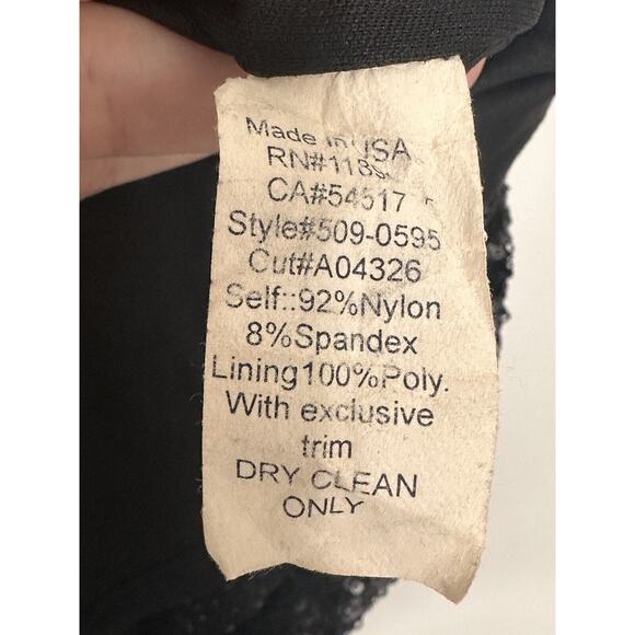 Bailey 44 Womens Knit Sequined Zip Front Mini Tank Dress Black Size XS - Picture 5 of 6